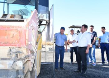 11 шақырым жолға асфальт төселді