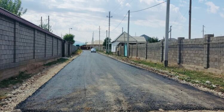 Мұратбаев көшесінде орташа жөндеу жұмыстары жүргізілуде