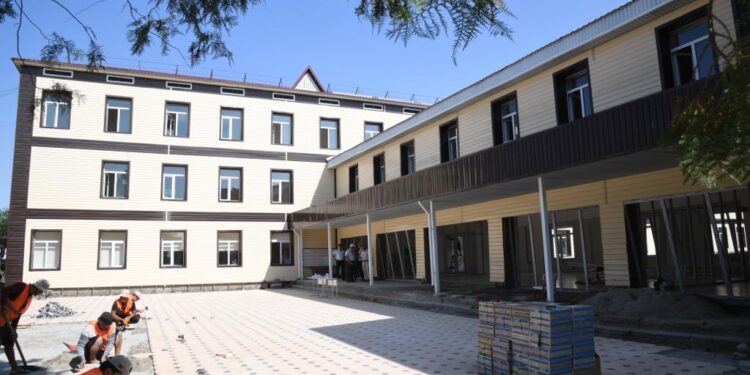 № 107 мектеп-лицейі қайта жаңғырды