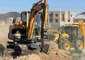 Асар-2 елді мекені инфрақұрылыммен қамтылуда