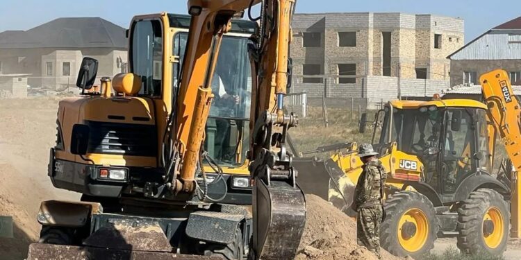 Асар-2 елді мекені инфрақұрылыммен қамтылуда