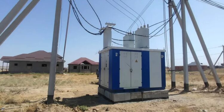 Солтүстік саяжайдың 1149 шақырымына электр желісі тартылды