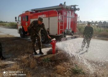 Гидранттар мен пирстар мамандар бақылауында