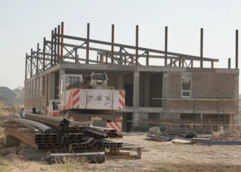 Өрт сөндіру депосының құрылысы жоспарға сәйкес атқарылуда