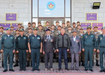 Болашақ десантшылар Шымкенттен әскерге аттанды