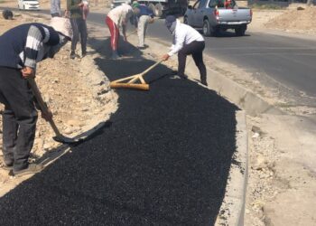 10 көшеге аяқжол салу жұмыстары жүргізілді