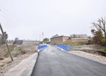 Аспалы көпірдің құрылысы аяқталды