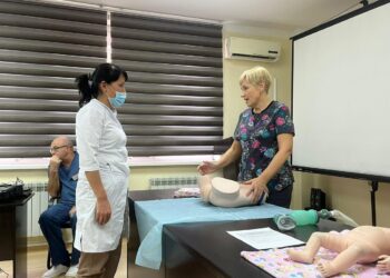 Литвалық дәрігерлер шымкенттік медицина мамандарына шеберлік сабағын өткізді