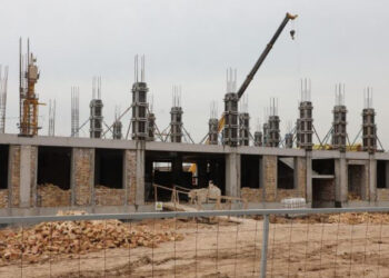 Сарыағашта «Жайлы мектептің» құрылысы қарқынды