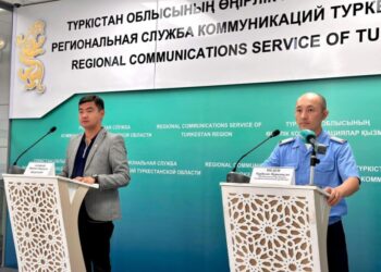 ТҮРКІСТАН ОБЛЫСЫНДА ӨРТ ҚАУІПСІЗДІГІ АЙЛЫҒЫ ЖҮРІП ЖАТЫР
