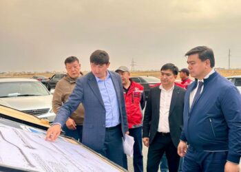 ТҮРКІСТАН ҚАЛАСЫН САПАЛЫ КӨЛІК ИНФРАҚҰРЫЛЫМЫМЕН ҚАМТАМАСЫЗ ЕТУ ЖҰМЫСТАРЫ ЖҮРГІЗІЛУДЕ