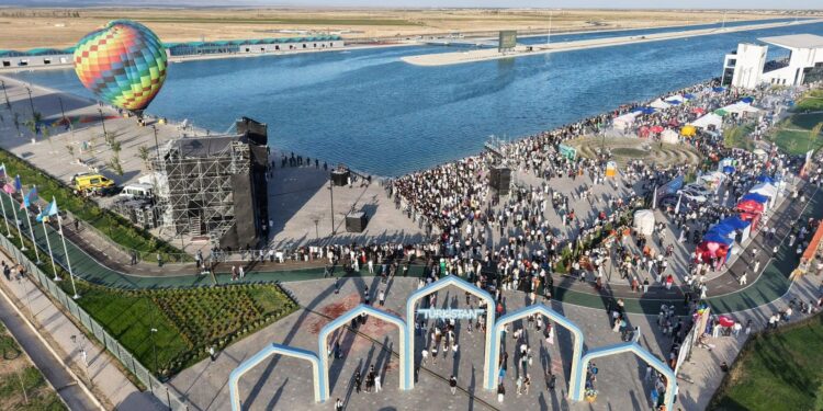 Түркістанда – орта азияда теңдесі жоқ «ескек есу» арнасы ашылды!